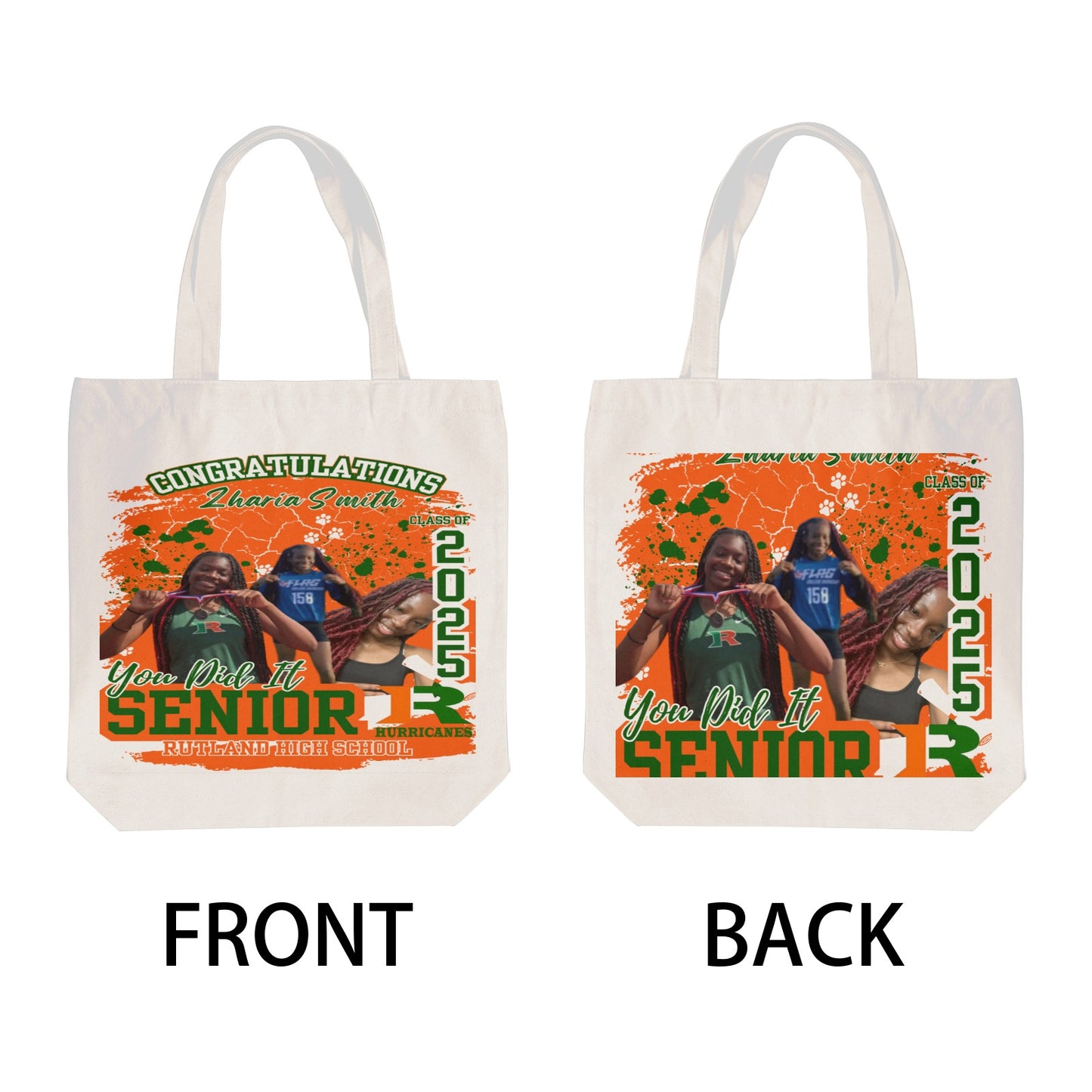 Grad Cotton Tote Bag