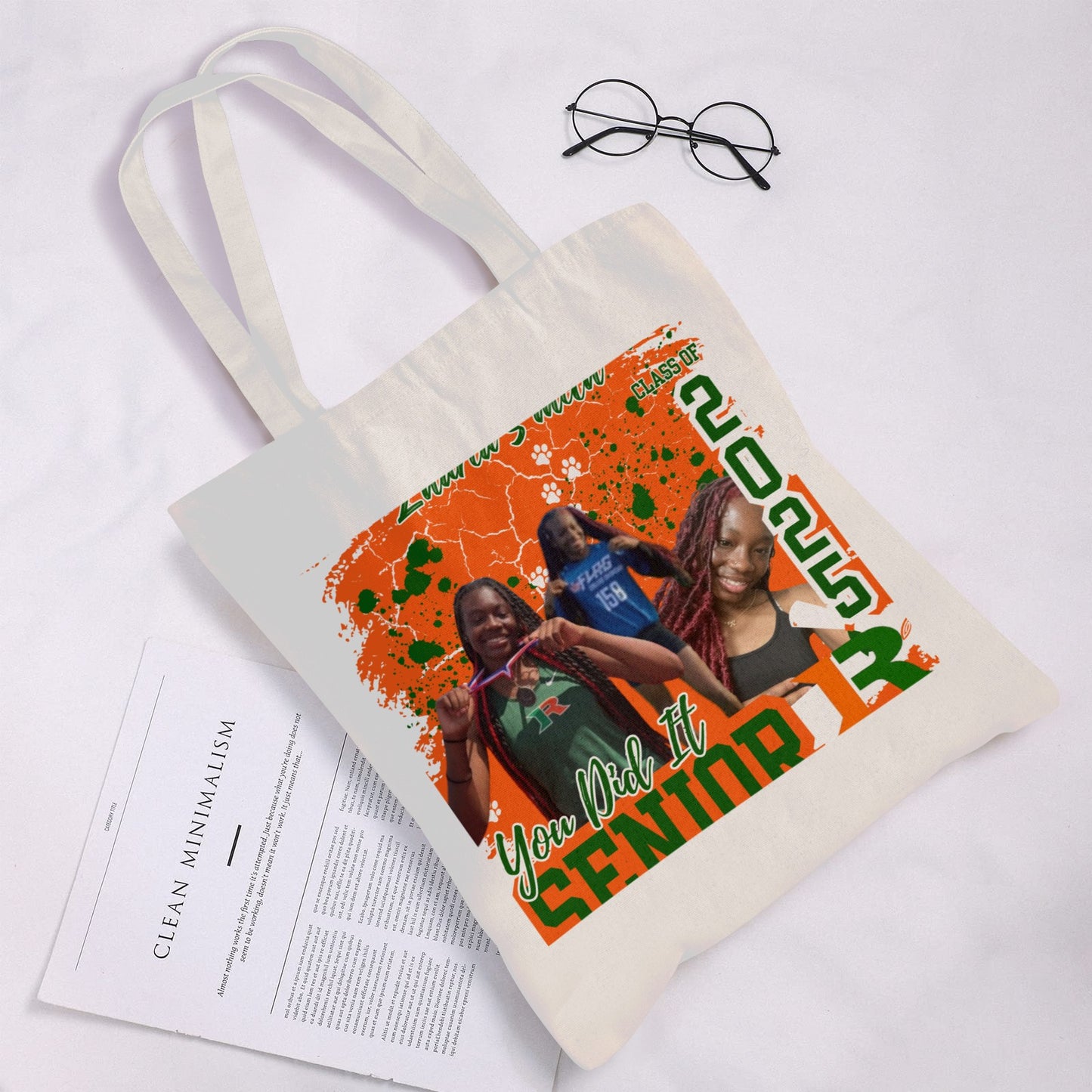 Grad Cotton Tote Bag