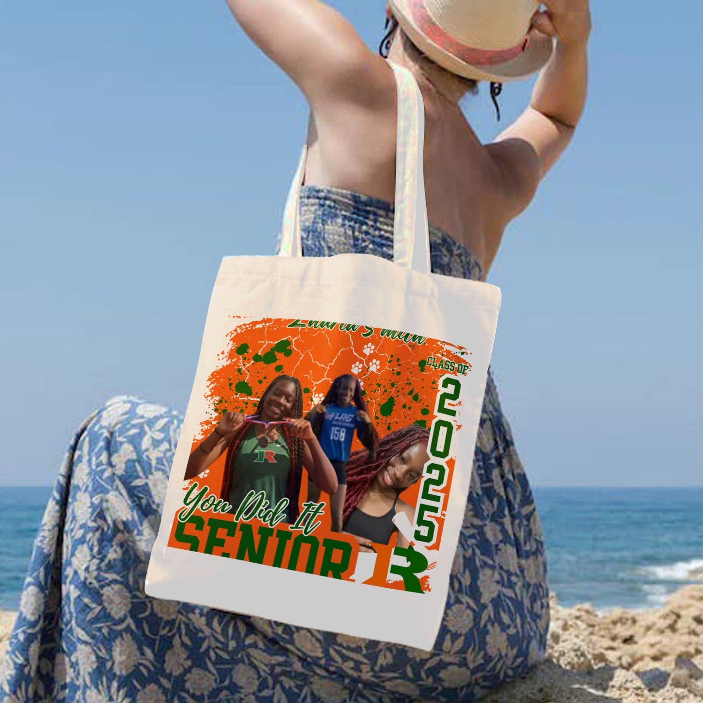 Grad Cotton Tote Bag