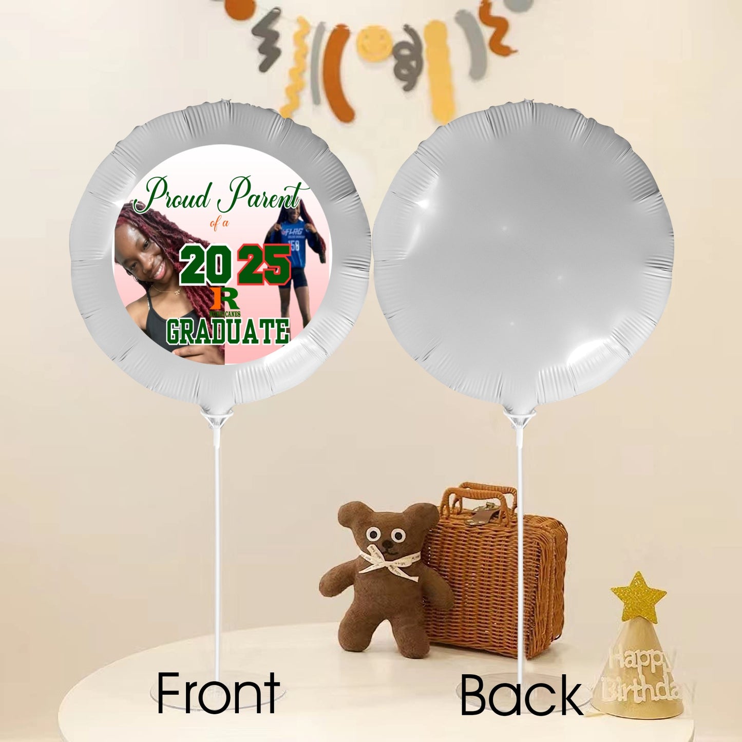 Graduation Foil Balloons 18in. (5pk)