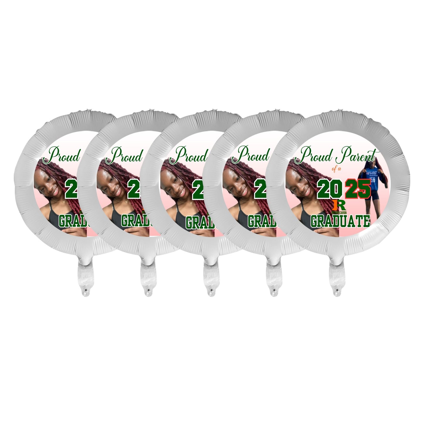 Graduation Foil Balloons 18in. (5pk)