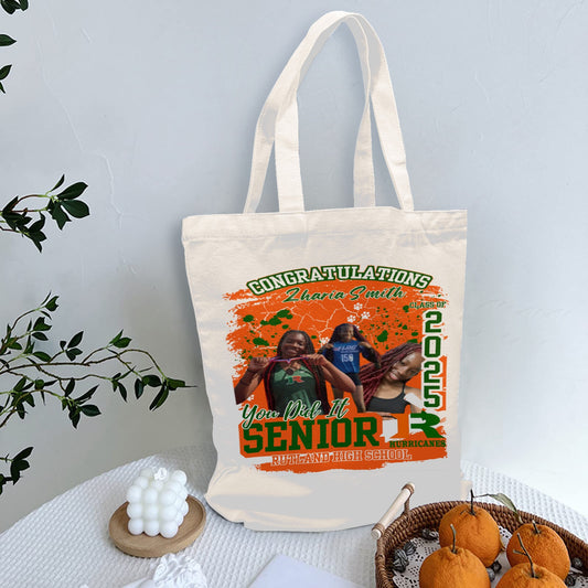 Grad Cotton Tote Bag